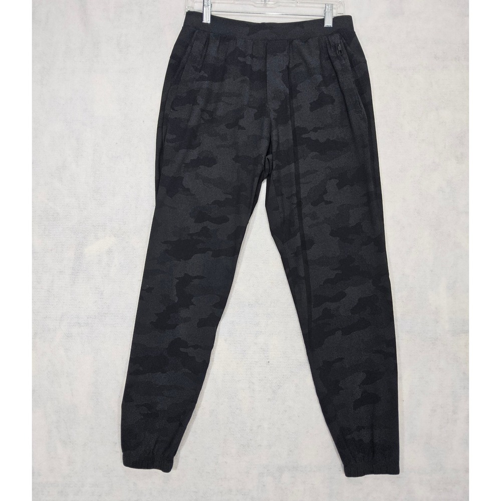 Lululemon Mens Pants Sz S Surge Jogger 29" Camo Black Heritage‎ 365  Reflective